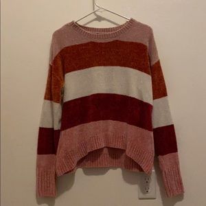 Multi colored sweater.